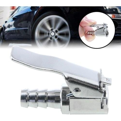 1pc 8mm Auto Car Motorcycle Tyre Valve Air Chuck Connector Car Truck Tip Tyre Inflation Lock Clip-on