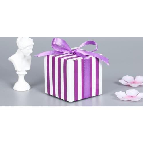 10Pcs/Bag Boy Girl Gender Reveal Birthday Party Supplies Gift Boxes Kraft Paper Candy Box Wedding Favors Baby Shower Decoration