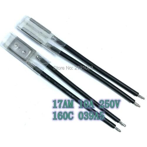 17AM 160 Degree 17AM 039A5 Normally Closed Overheat Protector Motor Power Temperature Switch 160 C NC 10A 250V 17AM039A5 Manual