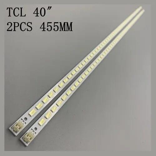 2 pcs LED backligt strip for TCL LED40D3260FD / L40D3260FD HISENSE HLE4011D 4011DX BGH BLE4010D BLE4011D NOBLEX 40LD835F