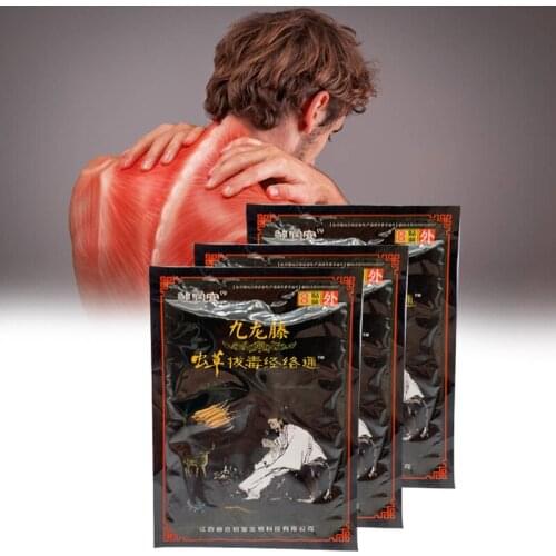 8/16/24/32Pcs Cordyceps detoxification Pain Patch Rheumatism Joint /Muscle/Back Balm Sticker Body Massager Plaster