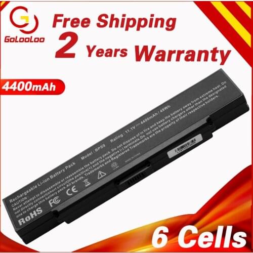 Golooloo 4400mAh VGP-BPS9/B Laptop Battery For Sony VAIO BPS9 VGP-BPS9 VGP-BPS9A/B VGP-BPS9/S VGP-BPS9A/S VGN-AR61E VGN-SZ95US