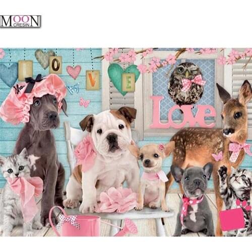 5D Diy Diamond Painting Animal Gifts Sea Landscape Full Mosaic Stone Bridge Home Decor Embroidery Scenery Handmade Rhinestones