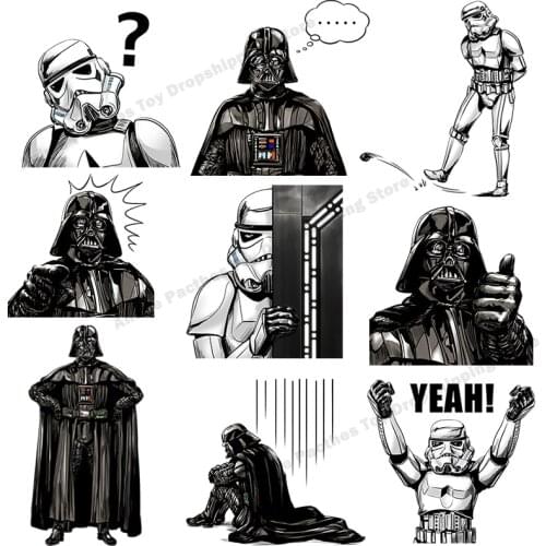 Disney Star Wars applique Soldier Iron on Patches for Clothing T-shirt Themo Transfer Stickers Appliques on Clothes Accessories