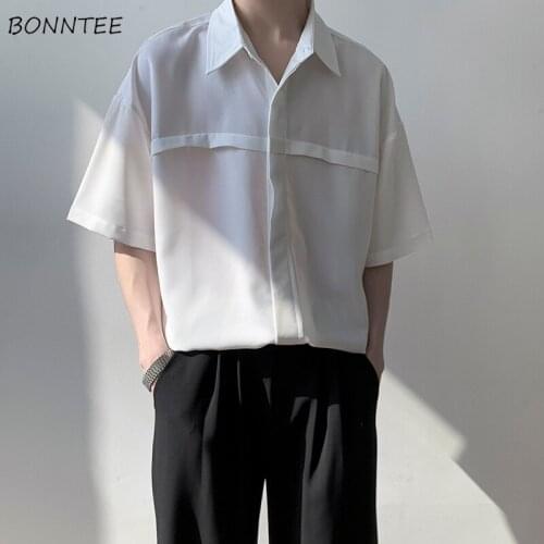 BONNTEE Mens Silk Shirts
