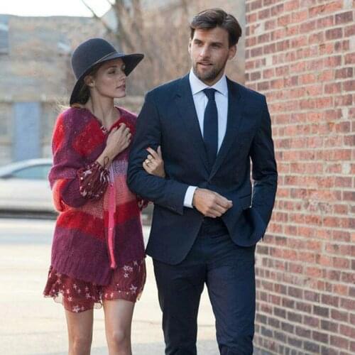 Business Classic Navy Blue Men Wedding Suits Costume Homme Man Blazer Jacket Terno Masculino 2Piece Slim Fit Groom Tuxedos Pants