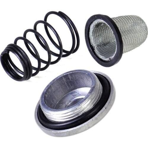 DWCX Motorcycle Scooter Oil Filter Drain Strainer Plug Set Kit fit for GY6 50cc 125cc 150cc Chinese Moped Baotian Benzhou Taotao