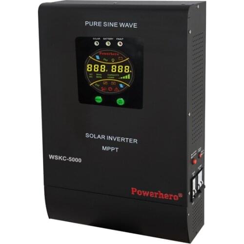 Hybrid inverter 5KVA off grid solar inverter with MPPT solar charger controller