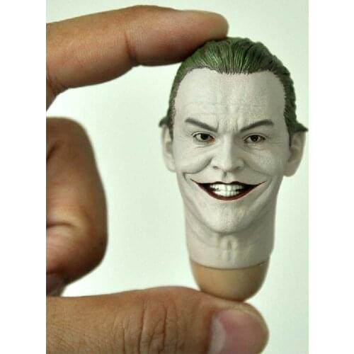 Delicate Painting Hot 1/6 The Joker Jack Nicholson Head Sculpt Fit 12" Figure