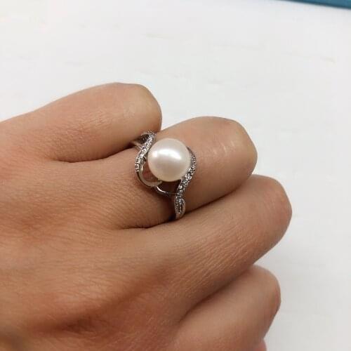 New Arrival Ring Mountings Findings Settings Adjustable Ring Jewelry Parts Fittings Party Accessories for Pearl Beads Stones