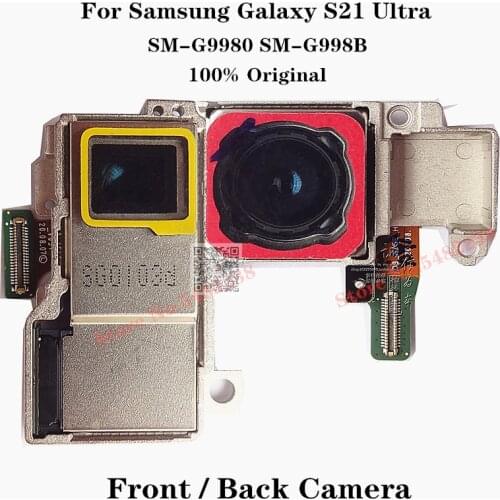 Original Back Camera Connector For Samsung Galaxy S21 Ultra S21U SM-G9980 G998B G9980 Front Rear Camera Flex Cable Replacement