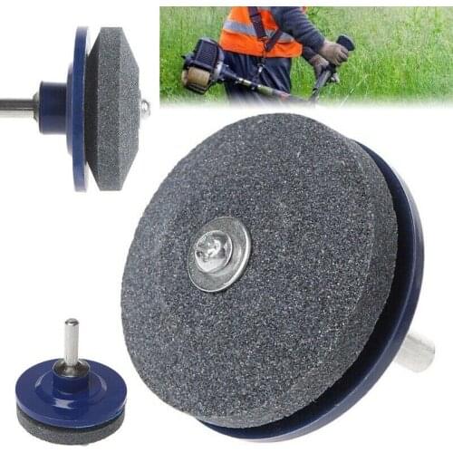 Lawn Mower Sharpener Universal Rotary Drill Short Lawn Sharpener Tool