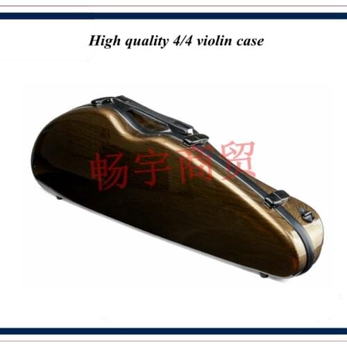 High quality Professional violin case 4/4 FRP carbon fiber Triangular Fashion style violin parts violin accessories 022