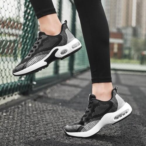Tenis Feminino 2021 New Design Flats Gym Tennis Shoes Women Athletic Fitness Platform Sneakers Mesh Sport Shoes Basket Femme