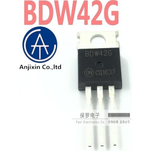 10pcs 100% orginal and new NPN Darlington Transistor BDW42G BDW42 TO-220 in stock