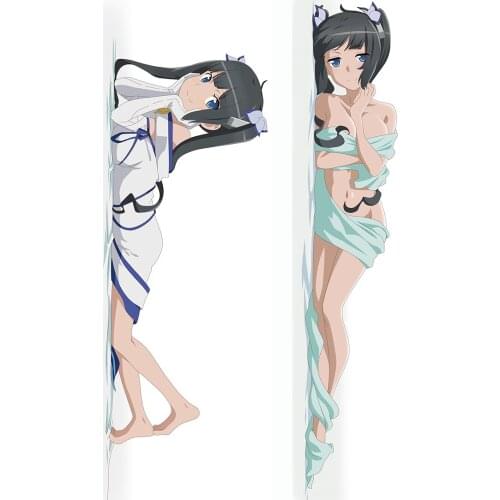 2020-April Anime Is It Wrong to Try to Pick Up Girls in a Dungeon? Hestia Dakimakura Pillow Case Hugging Body Pillow Cover