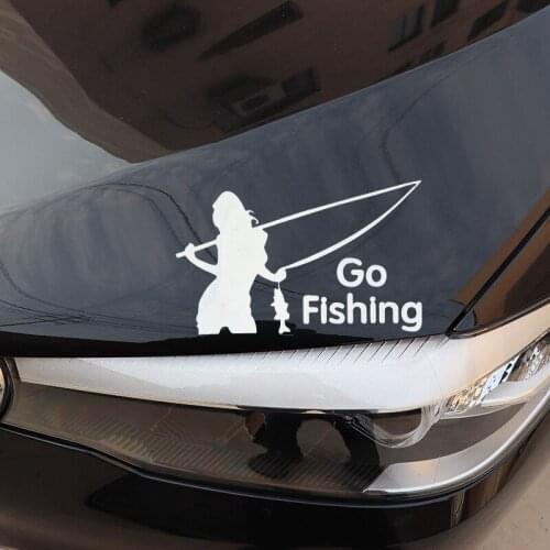 Car styling stickers go fishing car stickers decorative film for Mini One Cooper R50 R52 R53 R55 R56 R60 R61 PACEMAN COUNTRYMAN