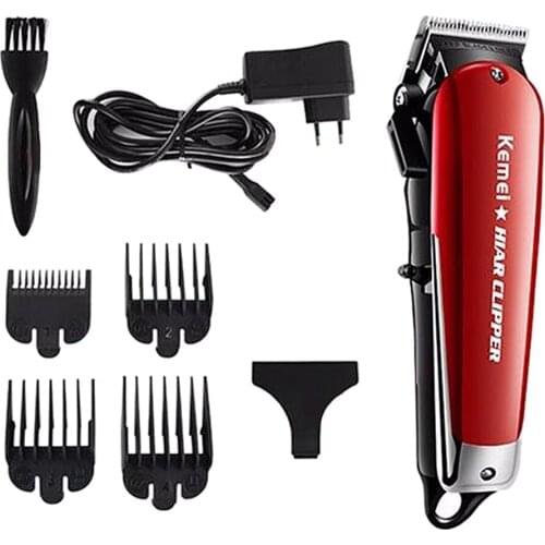 Salon Cordless Hair Face Styling Clipper Trimmer Cut Kit For Men Low Noise Rechargeable Hair clipper Cutter