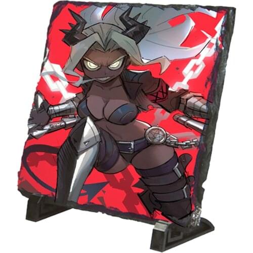 MERCHANDMANIA board blackboard judgment girl DEMONIACA photo holder ornament home gift personalized offer