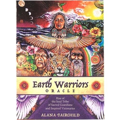 Earth Warriors Oracle Tarot Deck Card Game Board Game Language English Divination Beginner Spirit Table Game