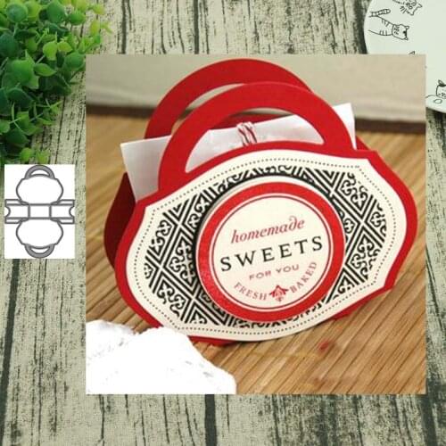 Candy basket metal cutting dies cut die mold decoration Scrapbook paper craft knife mould blade punch stencils