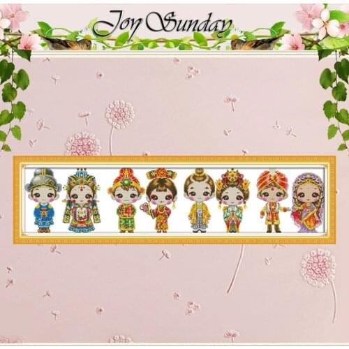World cloth Patterns Counted Cross Stitch 11CT 14CT Cross Stitch Set Wholesale Cartoon Cross-stitch Kit Embroidery Needlework