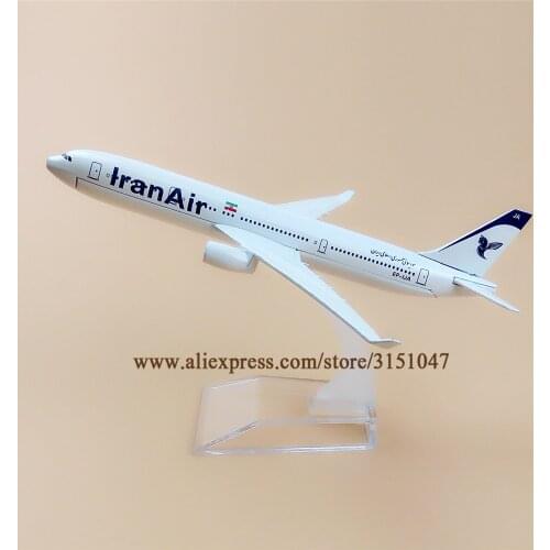16cm Iran Air Airbus 330 A330 Airlines Plane Model Alloy Metal Diecast Model Airplane Aircraft Airways Gift