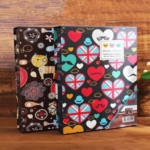 New 4D Large 6 Inch Insert Album 200 Page Album Family Romantic Couple Gifts Graduation Nursing Baby Growth Album