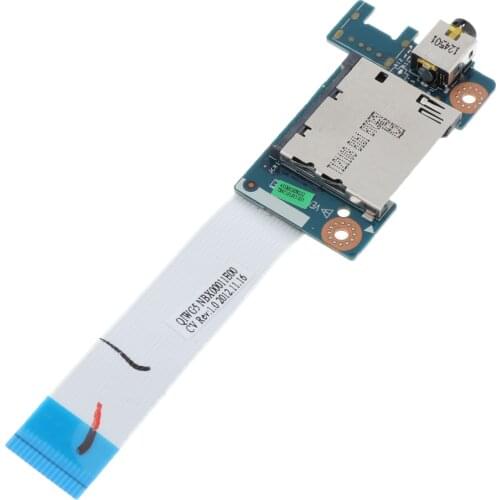 Audio Card Reader Board w/ Ribbon Cable for Lenovo G480 G580 Series LS-7986P