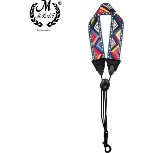 M MBAT Universal Saxophone neckband Polyester Adjustable Shoulder Strap Musical Instrument Accessories for Bass Tenor Alto Sax