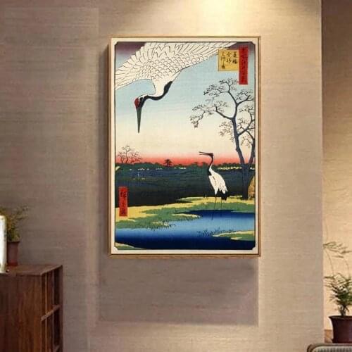 Japanese Prints Wall Art Canvas Painting Posters Wall Pictures For Living Room Poster Japanese Traditional Decoration Pictures