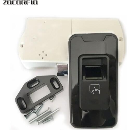 DIY fingerprint Cabinet lock /fingerprint drawer lock with dry battery