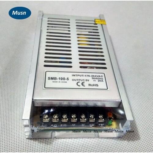 100W 5V 20A Ultra thin Single Output Switching power supply for LED Strip light