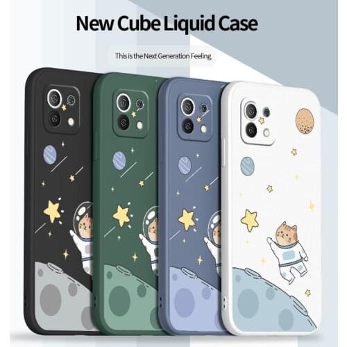 Thin Cute Witch Pattern Case For Xiaomi Mi 11 10T 10 lite 9T Note 10 Redmi Note 9 9T 8 8Pro 7 7Pro 9 9A K30 K20 Liquid Silicone