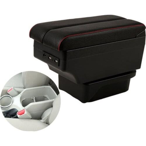 For Verso armrest box double layer with usb interface
