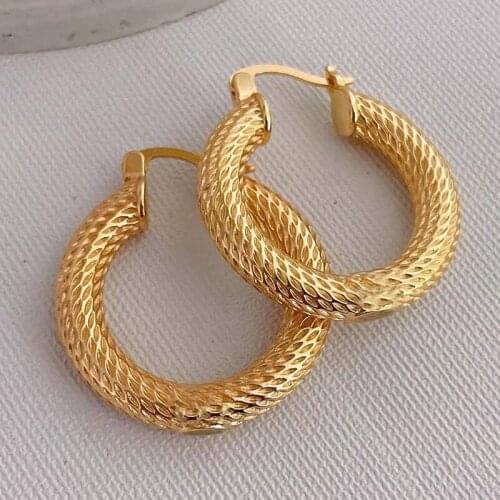 Fine Jewelry Earrings Gold Nail Earrings Circle Stud Earrings Top Quality Jewelry Top Quality Silver Jewelry