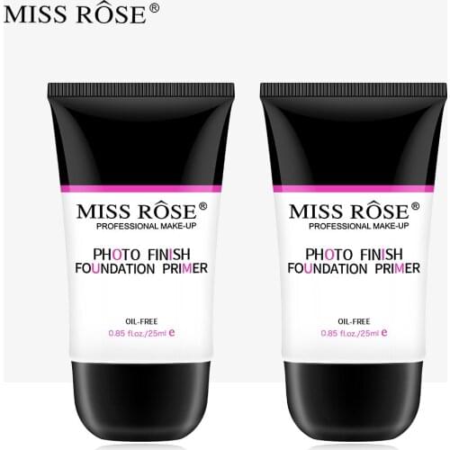 MISS ROSE Eye And Face Cosmetics Hose Pack Moisturizing Bottoming Invisible Pore Isolation Makeup Lotion