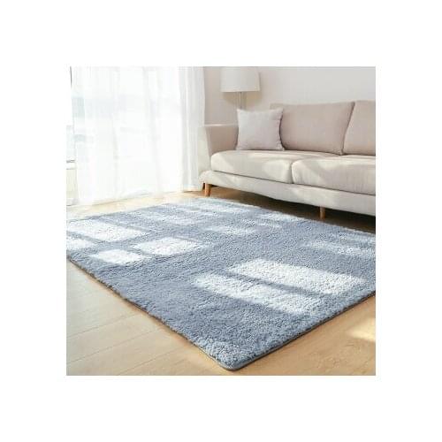 Living Room Rug Area Solid Carpet Fluffy Soft Home Decor White Plush Carpet Bedroom Carpet Kitchen Floor Mats White Rug Tapete