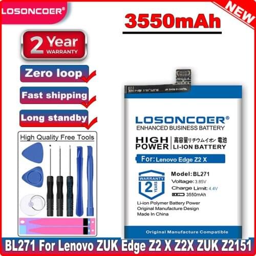 LOSONCOER ZUK Edge Phone Batteries