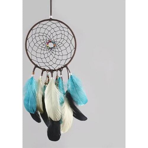 Indian Style Dreamcatcher Handmade Wind Chimes Hanging Pendant Dream Catcher Home Wall Art Hangings Decorations