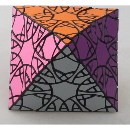 VerryPuzzle Clover Octahedron Fragmentation Magic Cube Twisty Speed Puzzle Cubes Game Educational Toys For Kids Children