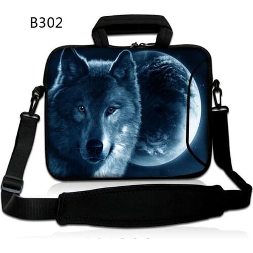 Wolf 11.6 12 13.3 14 15.6 Notebook laptop shoulder bag liner for Asus Acer Dell HP Toshiba Lenovo waterproof Computer briefcase