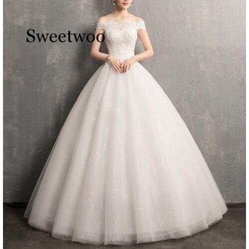 Vestido de novia One-shoulder dress 2020 new Korean bride Qi large plus size dress