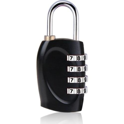 Password Lock Gym Metal Security Trunk Locker Mini Padlock