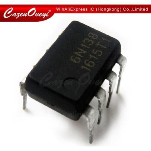 10pcs/lot 6N135 6N136 6N137 6N138 6N139 DIP-8 SMD-8