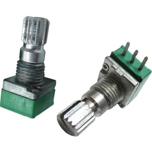 5 PCS Original new single coupling 097 potentiometer B1K B5K B10K B20K B50K B100K B500K premium car stereo sealed half 15mm