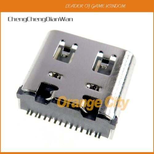 50PCS Type-C charger socket Ports for ps5 Micro usb Charger Socket connector For PlayStation 5 Wireless Game Console