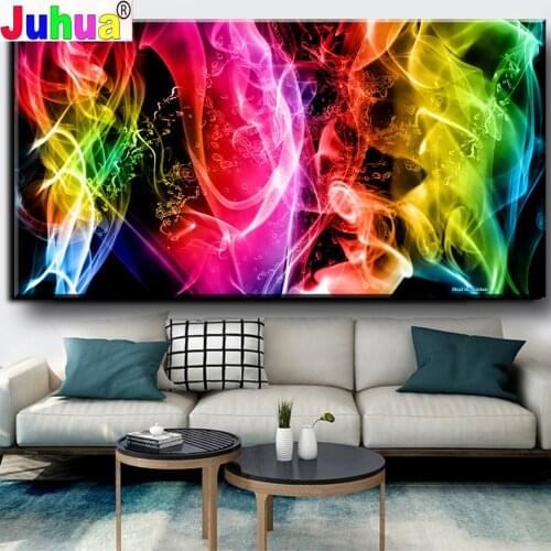 Large Abstract lines Wall Art Full Square/Round Drill 5D Diy Diamond Painting Landscape For Wall Decoration Pictures Home decor
