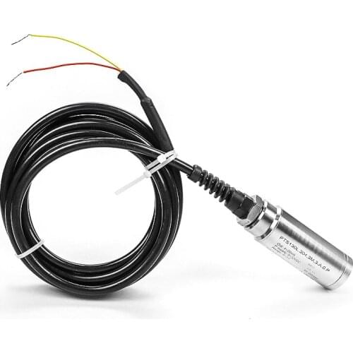 10 meters cable liquid sewage slurry level sensor 4-20ma output SS304 probe