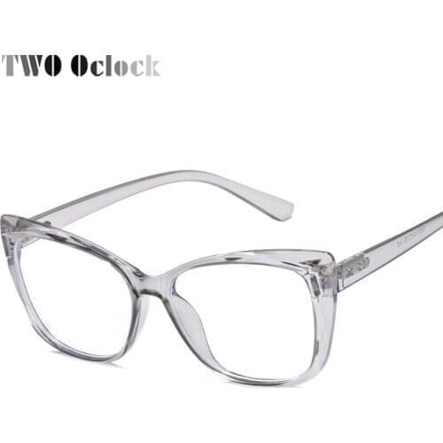 TWO Oclock Clear Cat Eye Glasses Frame Optical Prescription Glasses Women Eyeglass Frame Oculos De Grau Feminino Armacao W5803